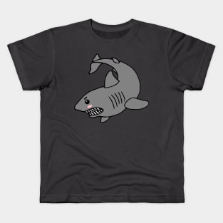 Cute Angry Shark Kids T-Shirt